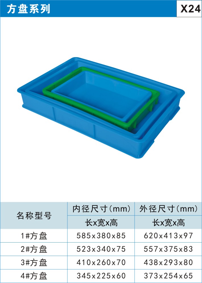 塑料周轉箱方盤系列